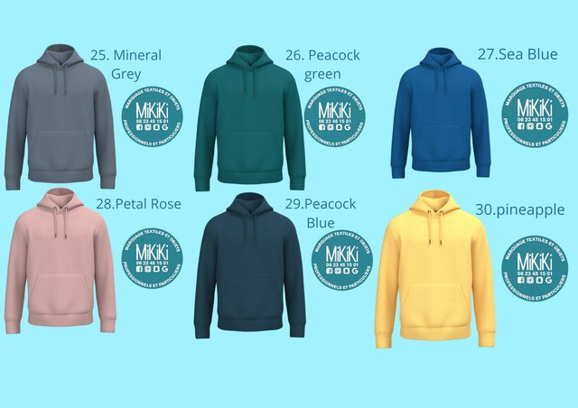 NS401 - Sweat-shirt écoresponsable à capuche unisexe