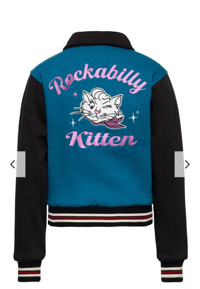 Blouson teddy Rockabilly Kitten 