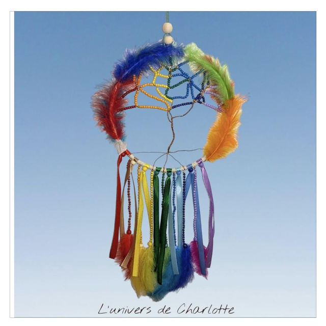 Attrape-rêve &quot;7 chakras&quot; AT-021