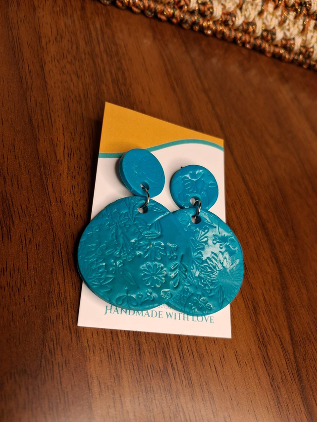 Clay earrings 