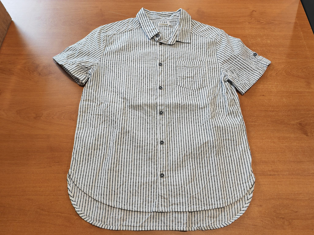 Chemise rayée en 12 ans