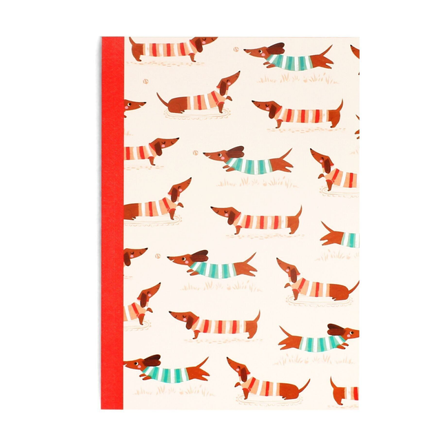 A5 Notebook - Sausage Dog