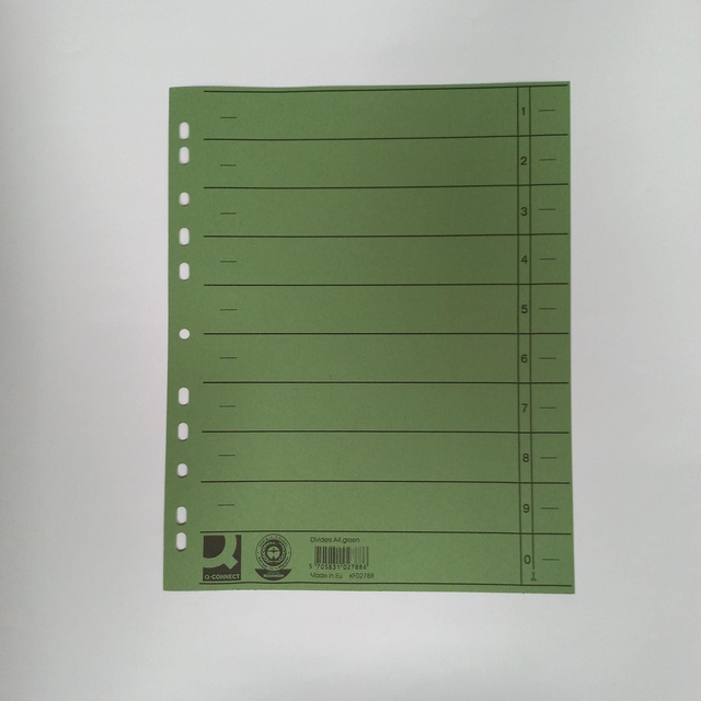Q-Connect Trennblatt A4
