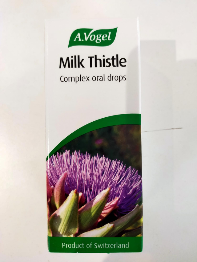    A.Vogel Milk Thistle Complex Drops Combination of Milk Thistle, Artichoke, Dandelion, Peppermint and Boldo 50ml Tincture 40406