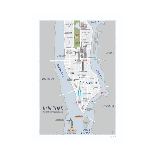 New York Map