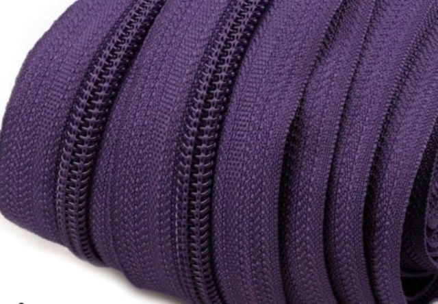 Fermeture 5mm violet