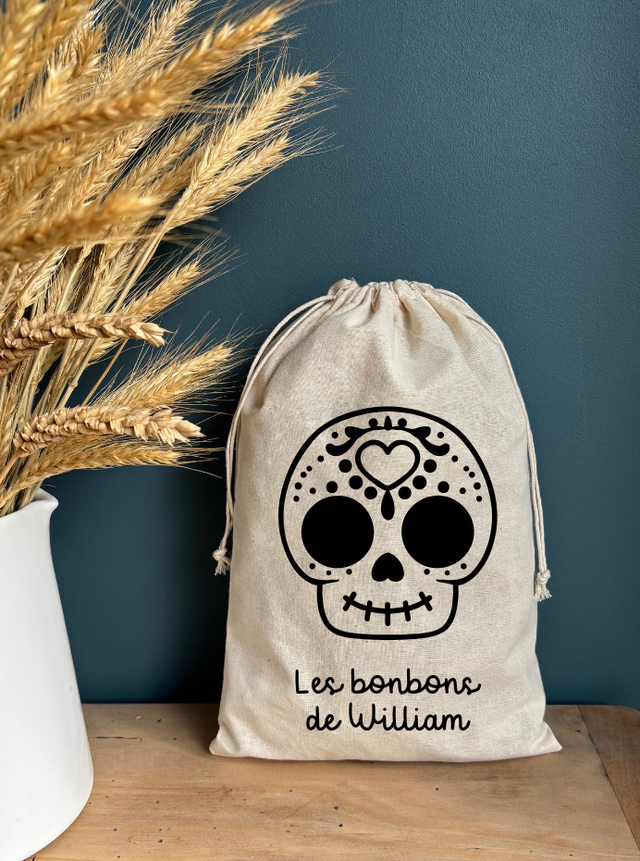 Pochon Halloween "William" - Personnalisable