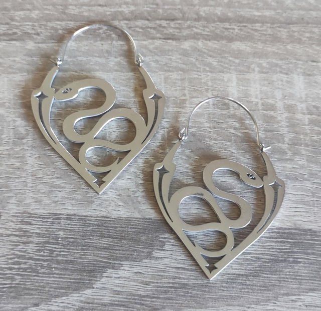 Boucles serpent 