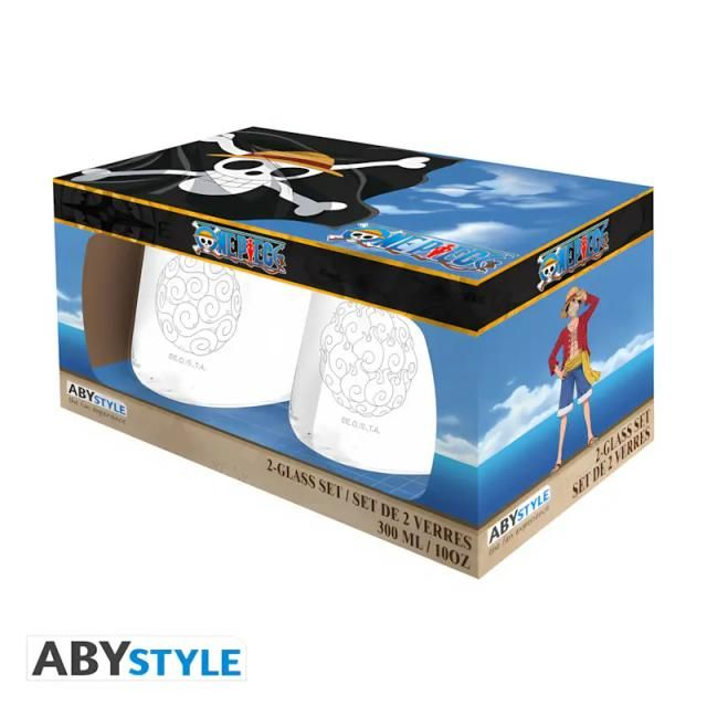 One Piece: 2 Glass Set - Devils Fruits