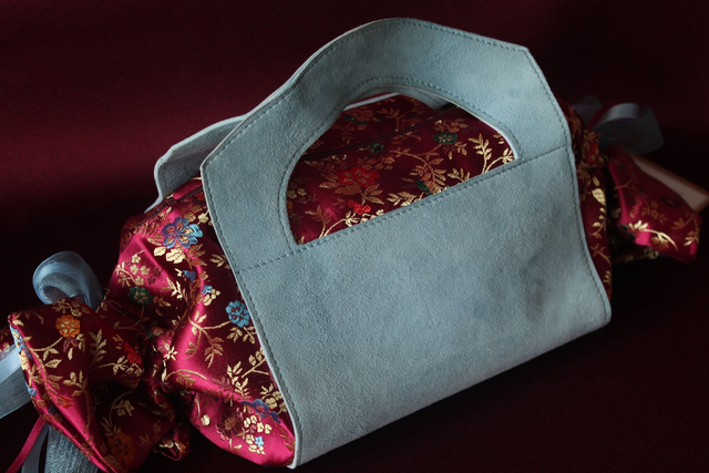 Sac Papillote &quot; L&#039;Ange Bleu &quot;