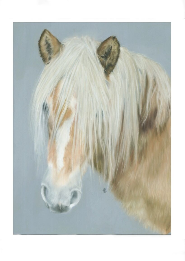 Print (small) 'POOH' (Olde Manegepeerd)  