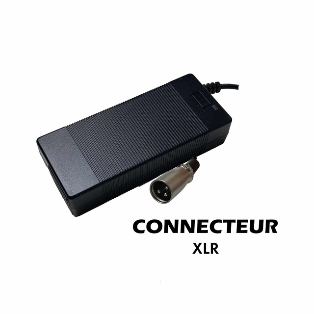 Chargeur 48V ➡️ 54.6V / 2A (Connecteur XLR)