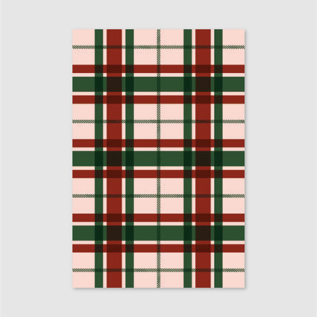 Tartan, carte double