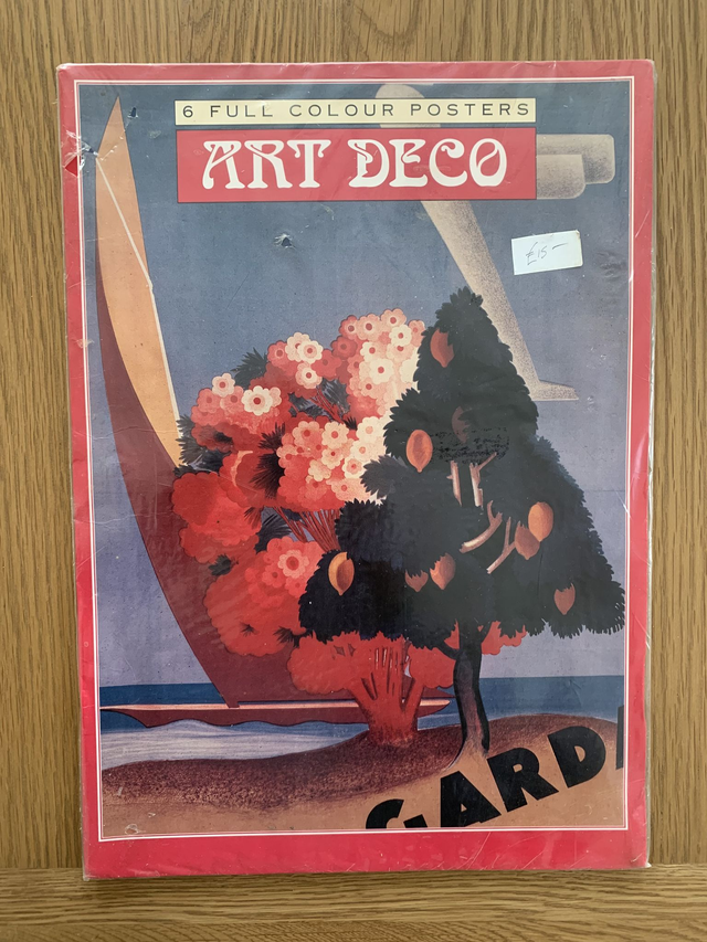 Brockhampton Press 6 Full Colour Art Deco Posters (unopened)