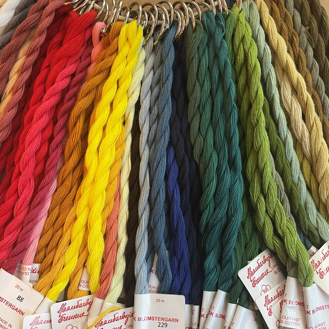 Blomstergarn fra Haandarbejdets Fremme