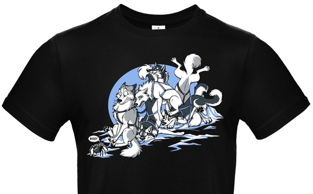 Shirt Spiders in Alaska Black