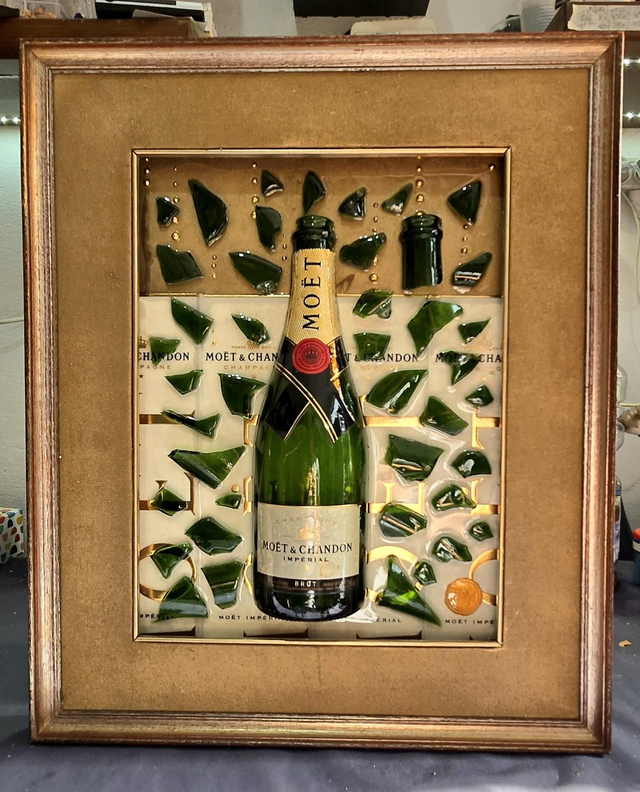 Quadro Champagne Moet Chandon 