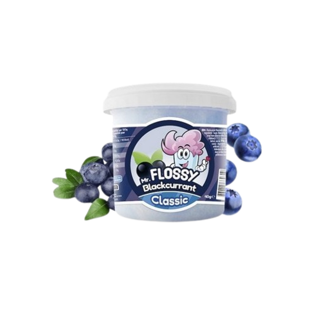 Mr Flossy Barbe à papa Classic Cassis 40 Gr