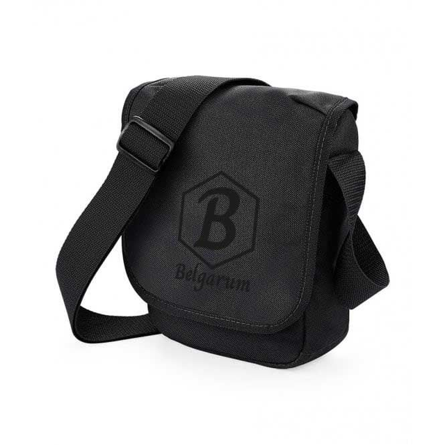 Belgarum Small Messenger Bag, Black