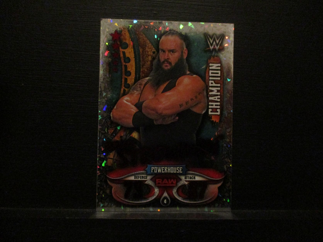 Braun Strowman - Champion Slam Attax Live Original Trading Card #4