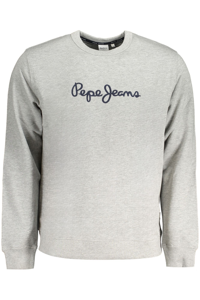 10544PEPE JEANS FELPA SENZA ZIP UOMO GRIGIO