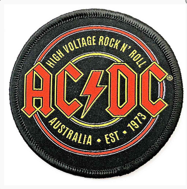 AC/DC STANDARD PATCH: EST. 1973