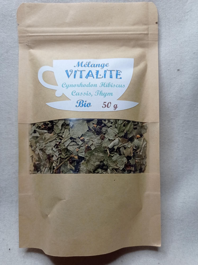Tisane mélange Vitalité 50g BIO 