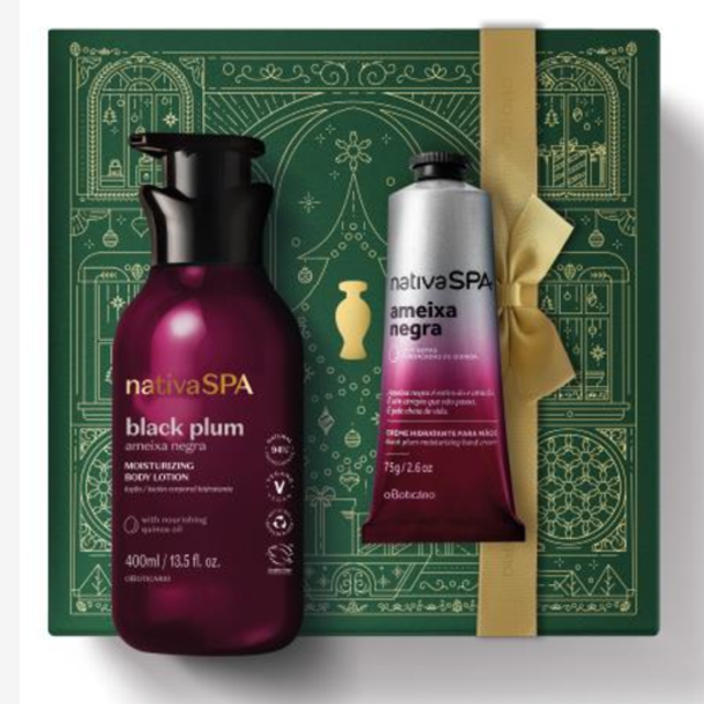 Kit Ameixa negra - creme