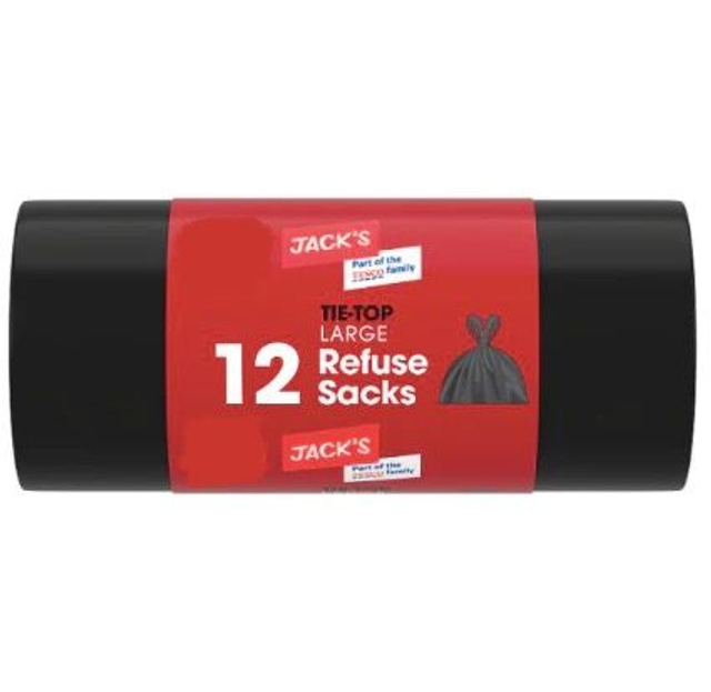 Refuse Sacks, Large Bin bags, Jacks