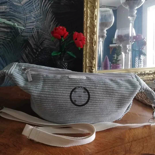 Sac banane en velours côtelé - élégant et pratique