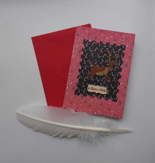 Un beau renne de Noël