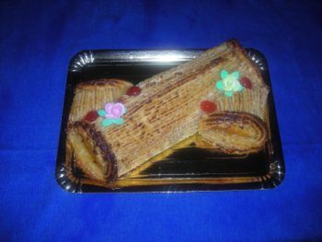 Tronco de Navidad de Almendra