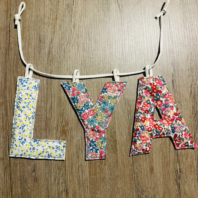 Lettres décoratives