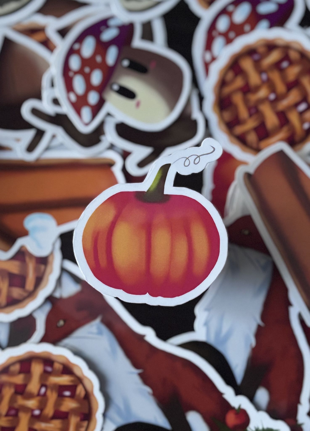 Sticker "Citrouilles"
