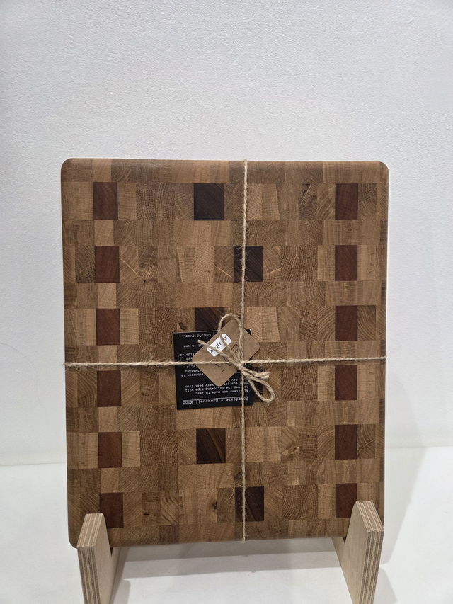 Reclaimed Mixed Hardwoods End Grain Wooden Chopping Board - AH-022
