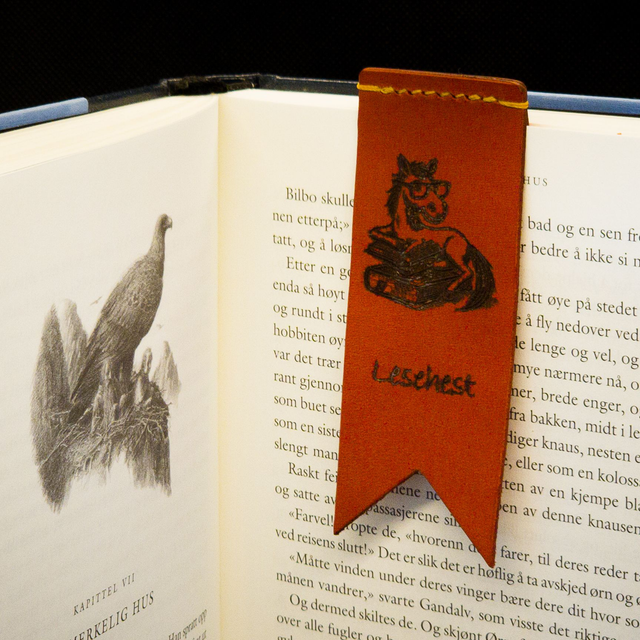Bokmerke "Lesehest"