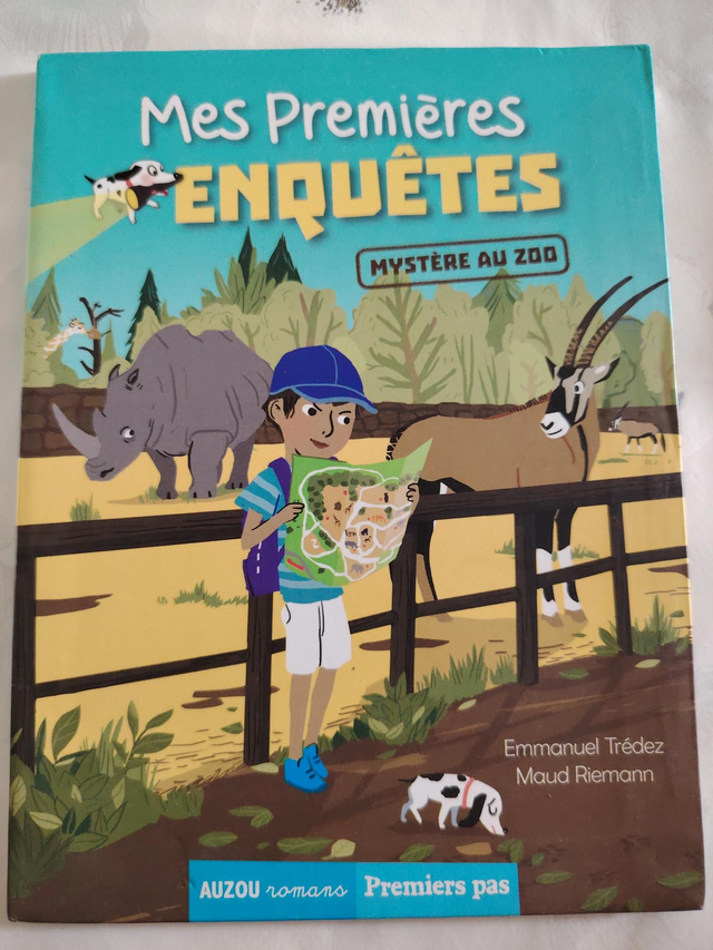 Mystère au zoo de Emmanuel Trédez et Maud Riemann