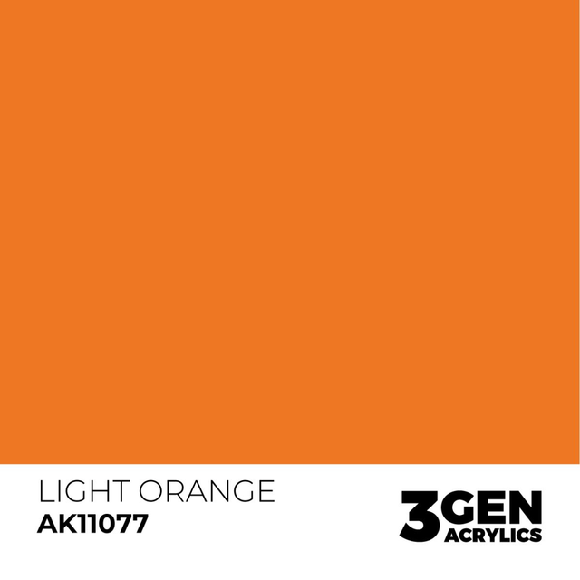 3rd Gen. Acrylics 77 Light Orange