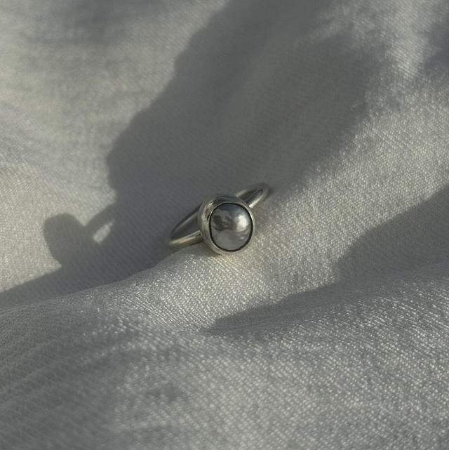 Silver Orbit Ring
