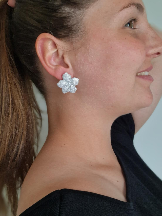 Boucles d'oreilles Anémone 
