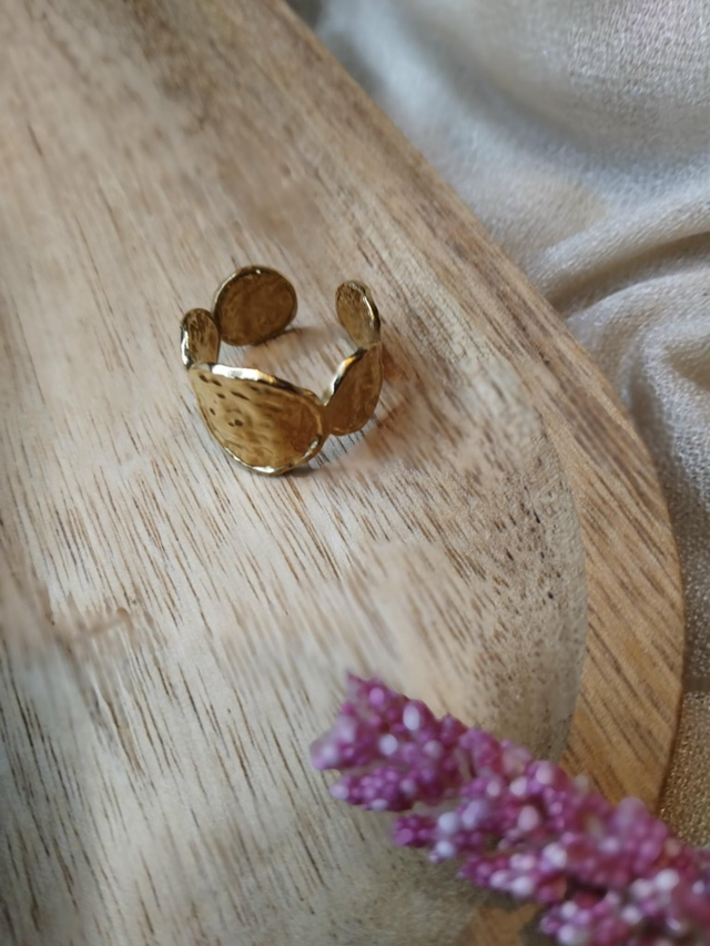 Bague ajustable en acier inoxydable 