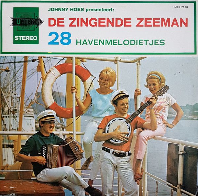 Johnny Hoes - De Zingende Zeeman - ** Havenmelodietjes (LP)