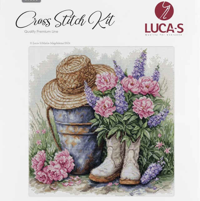 Garden Decor Cross Stitch Kit by Luca-S