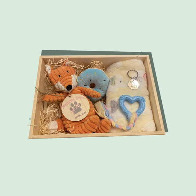 New Puppy Gift Box