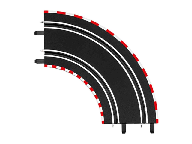 GO!!! 2 rails courbe 2/90° carrera 20061603