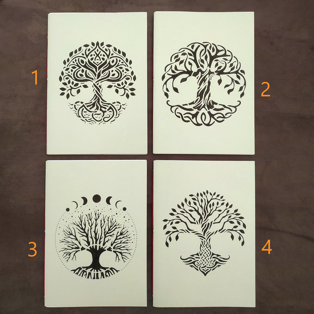 Carnet Yggdrasil - Arbre de Vie A5