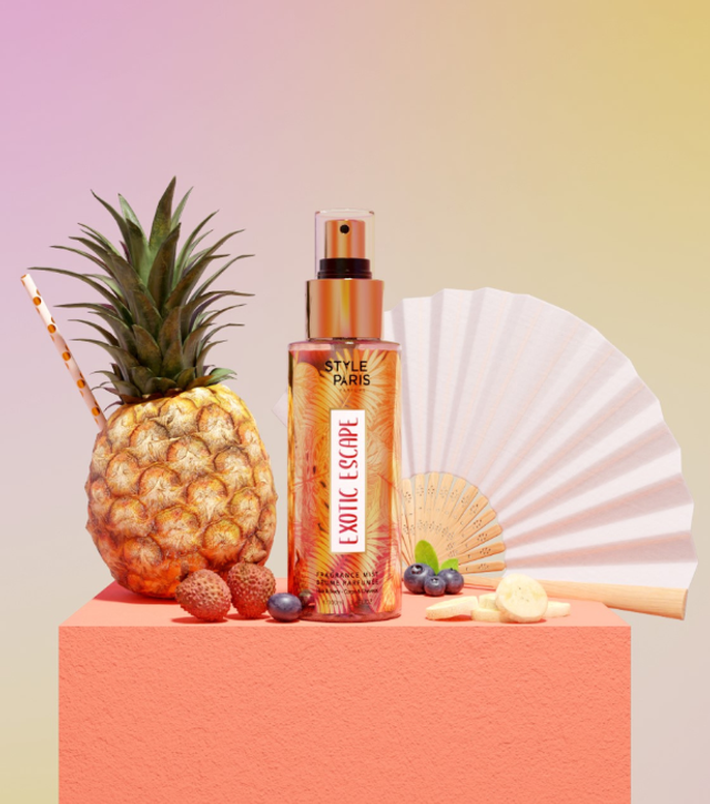 Brume parfumée - Exotic Escape - Cassis & noix de coco - 100 ml