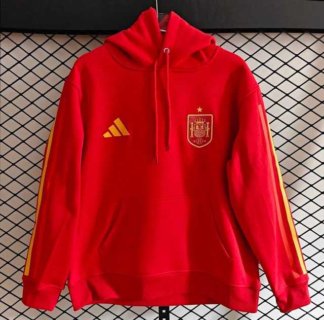 Sudadera con capucha España (Roja) 25-26