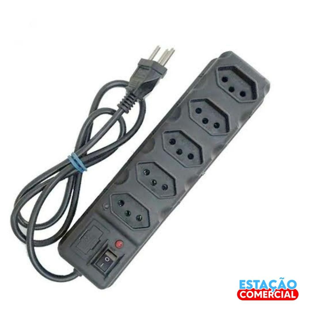Protetor Elétrico 5 tomadas 