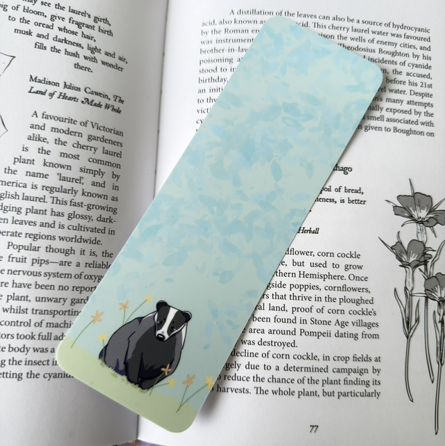 Mäyrä -kirjanmerkki